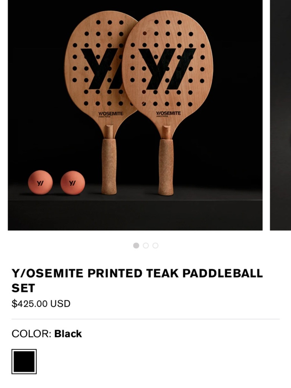 Paddle ball set